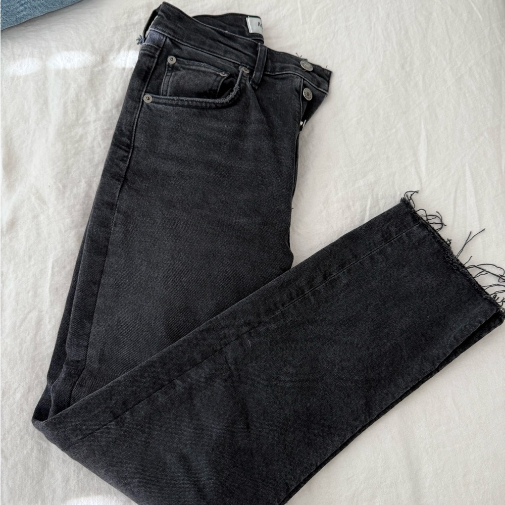 Agolde Riley black Denim Jeans